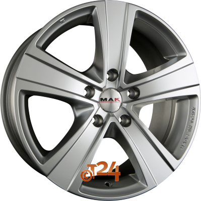 MAK Velgen - FUOCO 5 Hyper Silver - 16 inch