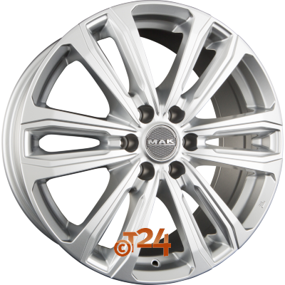 MAK Velgen - SAFARI 6 Silver - 18 inch