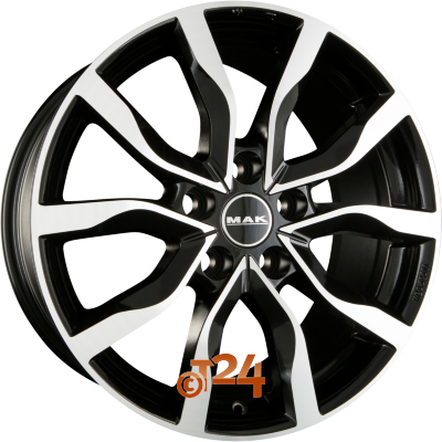 MAK Velgen - HIGHLANDS Black Mirror Face - 21 inch