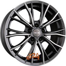 MAK Velgen - MARK Gun Metal Mirror Face - 17 inch