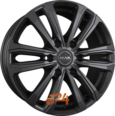 MAK Velgen - SAFARI 6 Gloss Gun Metallic - 18 inch