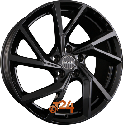 MAK Velgen - KASSEL Gloss Black - 18 inch