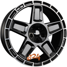 MAK Velgen - TREK Gloss Black Mirror Ring - 20 inch