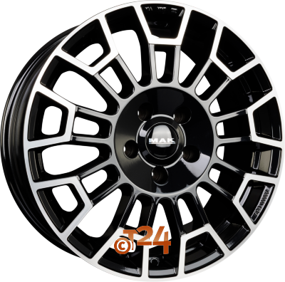 MAK Velgen - NOMAD Black Mirror Face - 20 inch