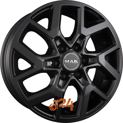 MAK Velgen - GRAVEL Matt Black - 17 inch