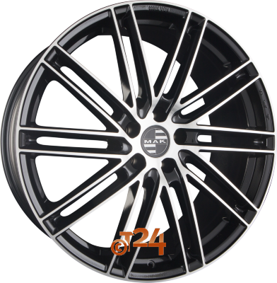 MAK Velgen - LEIPZIG Black Mirror Face - 20 inch