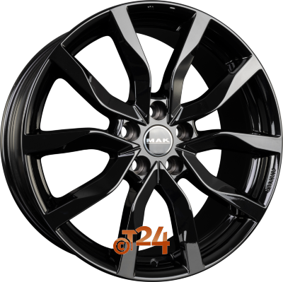 MAK Velgen - HIGHLANDS Gloss Black - 21 inch