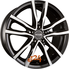 MAK Velgen - MILANO 5 Black Mirror Face - 16 inch
