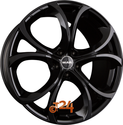 MAK Velgen - LARIO Gloss Black - 18 inch