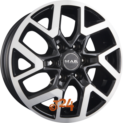 MAK Velgen - GRAVEL Black Mirror Face - 19 inch