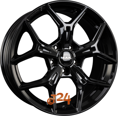 MAK Velgen - EPICA Gloss Black - 18 inch