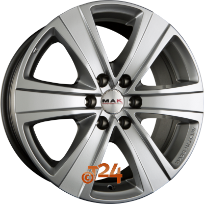 MAK Velgen - FUOCO 6 Hyper Silver - 18 inch
