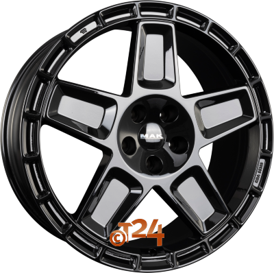 MAK Velgen - TREK Gloss Black - 20 inch