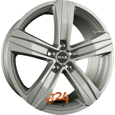 MAK Velgen - STONE 5 Silver - 17 inch
