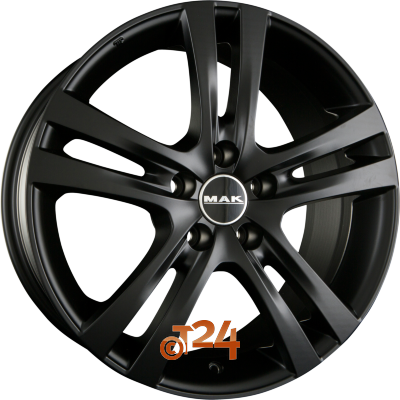 MAK Velgen - ZENITH Matt Black - 17 inch