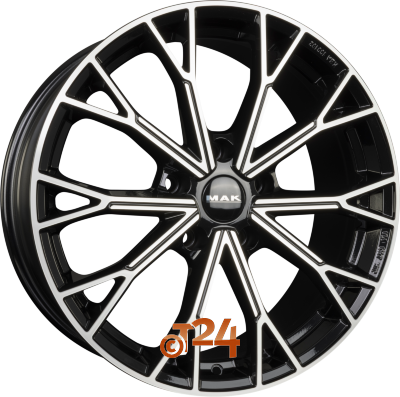 MAK Velgen - ASPHALT Black Mirror Face - 20 inch