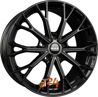 MAK Velgen - ASPHALT Gloss Black - 21 inch