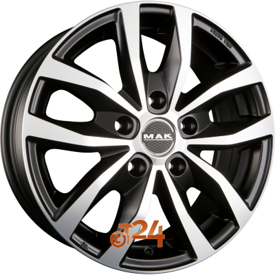 MAK Velgen - LOAD 5 Ice Black - 17 inch