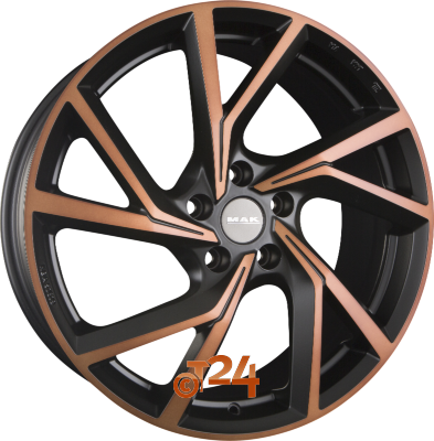 MAK Velgen - KASSEL Black & Bronze - 19 inch