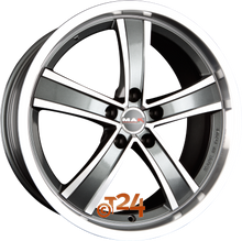 MAK Velgen - CHRONO Anthrazit Frontpoliert - 18 inch