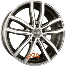 MAK Velgen - FAHR Gun Metal Mirror Face - 19 inch