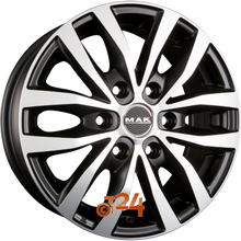 MAK Velgen - LOAD 6 Ice Black - 16 inch