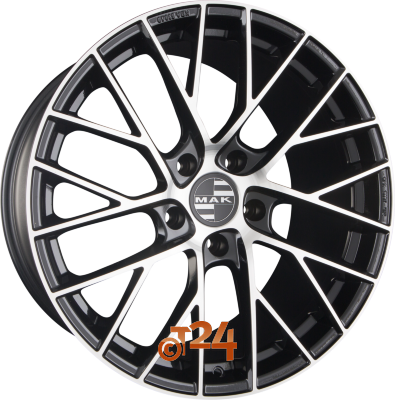 MAK Velgen - MONACO Black Mirror Face - 21 inch