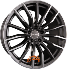 MAK Velgen - RAPP Gun Metal Mirror Face - 21 inch