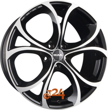 MAK Velgen - LARIO Black Mirror Face - 19 inch