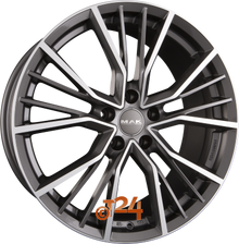 MAK Velgen - UNION Gun Metal Mirror Face - 19 inch