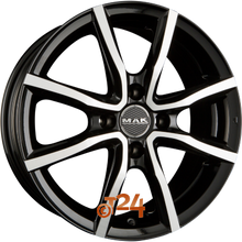 MAK Velgen - MILANO 4 Black Mirror Face - 16 inch
