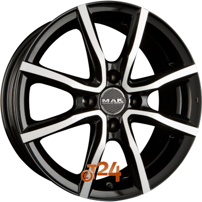 MAK Velgen - MILANO 4 Black Mirror Face - 16 inch