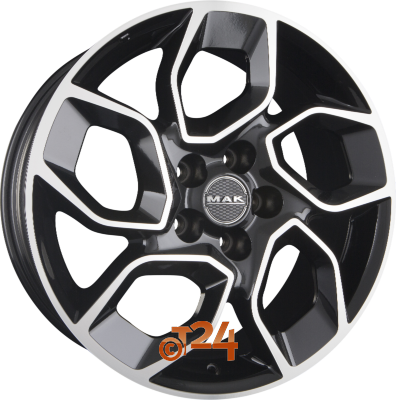MAK Velgen - EXPRESS Black Mirror Face - 18 inch