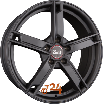 MAM Velgen - MAM W4 Matt Grey  - 17 inch