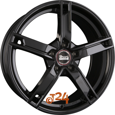 MAM Velgen - MAM W4 Black Painted  - 18 inch