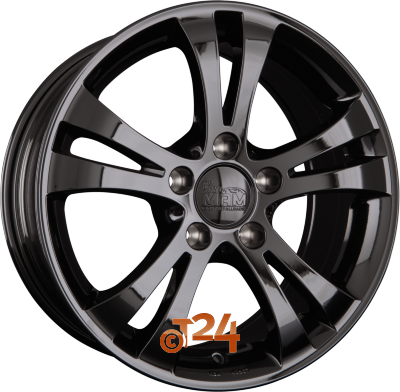 MAM Velgen - MAM D2 Black Painted  - 16 inch