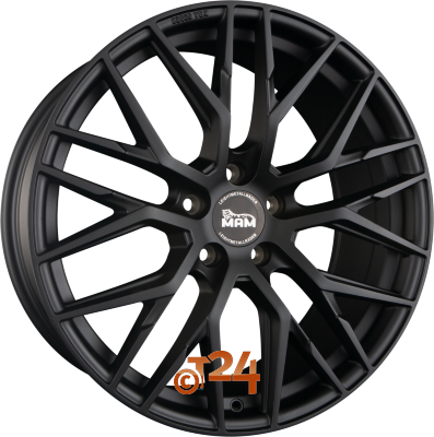 MAM Velgen - MAM RS4 Matt Black Painted  - 18 inch
