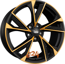 MAM Velgen - MAM RS6 Matt Black Front Copper  - 18 inch