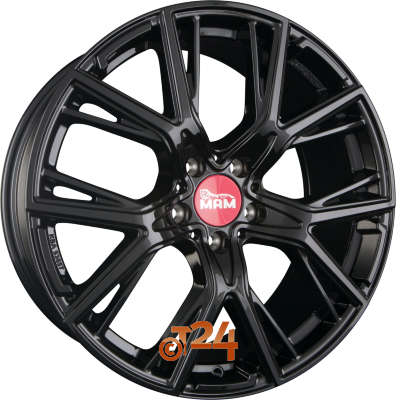MAM Velgen - MAM B4 Black Painted  - 19 inch
