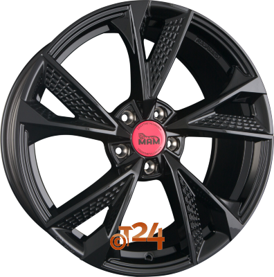 MAM Velgen - MAM RS6 Black Painted  - 19 inch