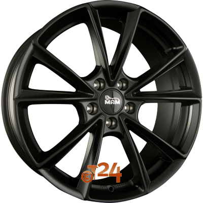 MAM Velgen - MAM A5 Matt Black Painted  - 19 inch
