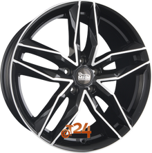 MAM Velgen - MAM RS3 Black Front Polish  - 20 inch