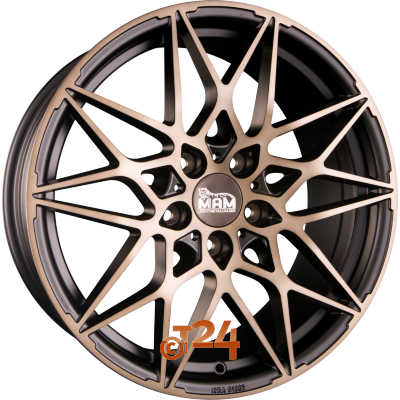 MAM Velgen - MAM B2 Matt Black Bronze  - 19 inch