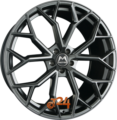 MOTEC Velgen - BULL (MCT17) Graphite Matt - 20 inch