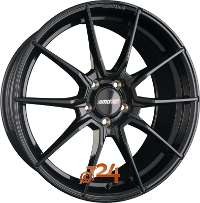 MOTEC Velgen - ULTRALIGHT (MCR2) Schwarz Glanz - 20 inch