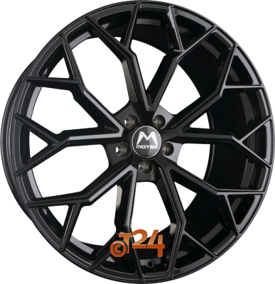 MOTEC Velgen - BULL (MCT17) Schwarz Lackiert - 22 inch