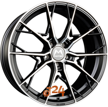 MOTEC Velgen - BLAZE (MCR7) Schwarz Matt Poliert - 19 inch