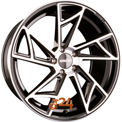 MOTEC Velgen - SUPREME (MCT13) Schwarz Poliert - 20 inch