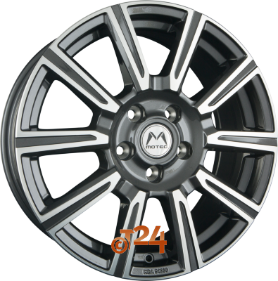 MOTEC Velgen - WM1-VANTASTIC Grau Poliert - 18 inch