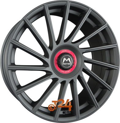 MOTEC Velgen - TORNADO REVOLUTION (MCT9R) Graphit Matt - 20 inch